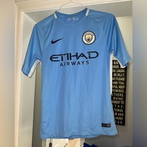 Small Nike Manchester City Home Jersey